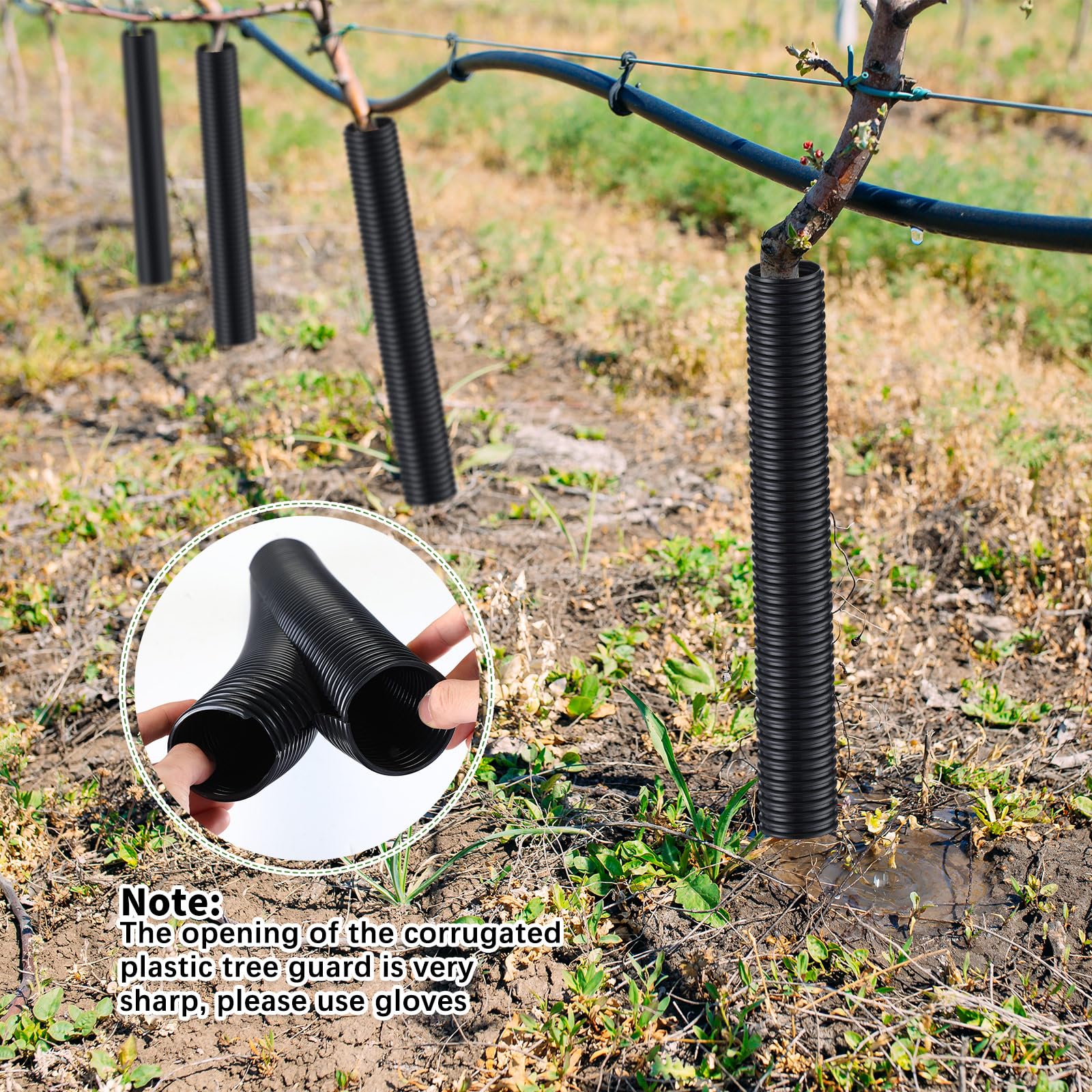 Nuenen connected tubes detail showing extendable coverage benefit