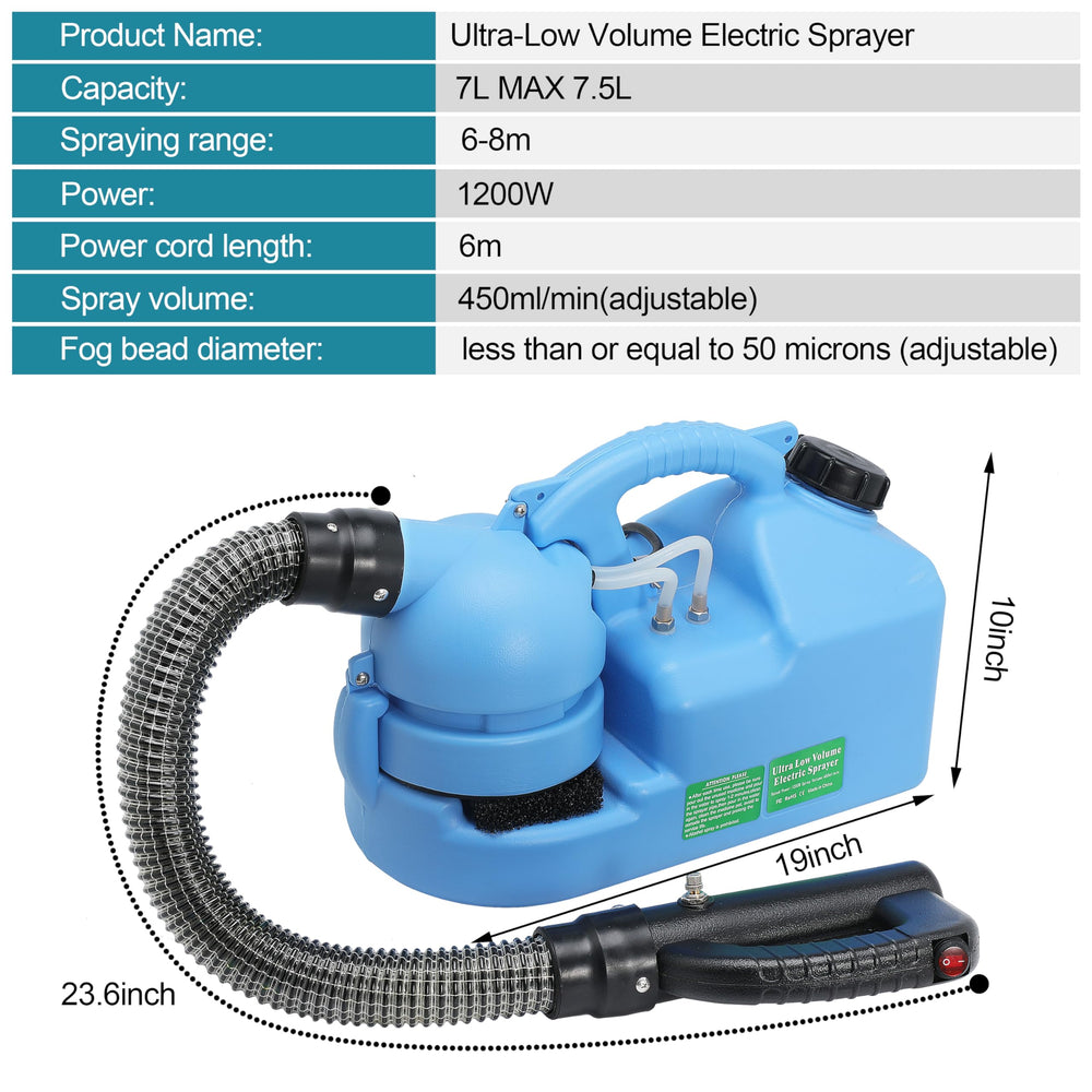 NuFlySic tank capacity scale visible for accurate filling
