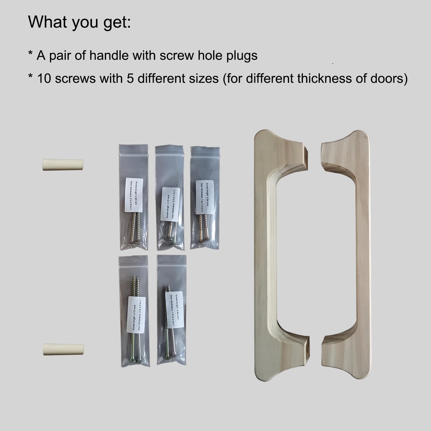 NUIBY handle held by a hand to show scale and comfortable ergonomic grip
