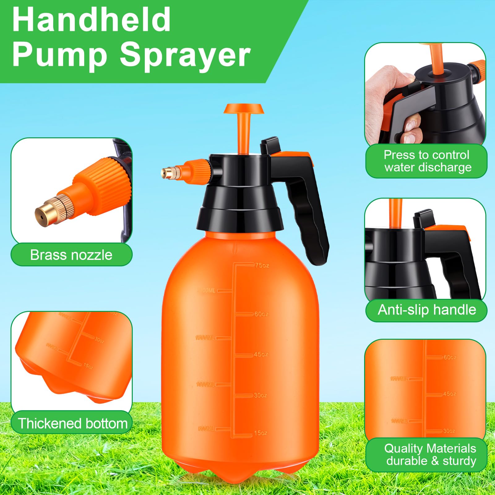 Nuogo full height beside ruler showing 2L capacity and portable size for easy handling
