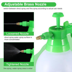 Nuogo sprayer in use watering plants for efficient coverage