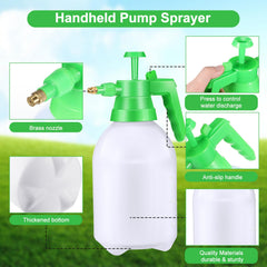 Nuogo sprayer in use watering plants with fine mist for gentle plant care benefit