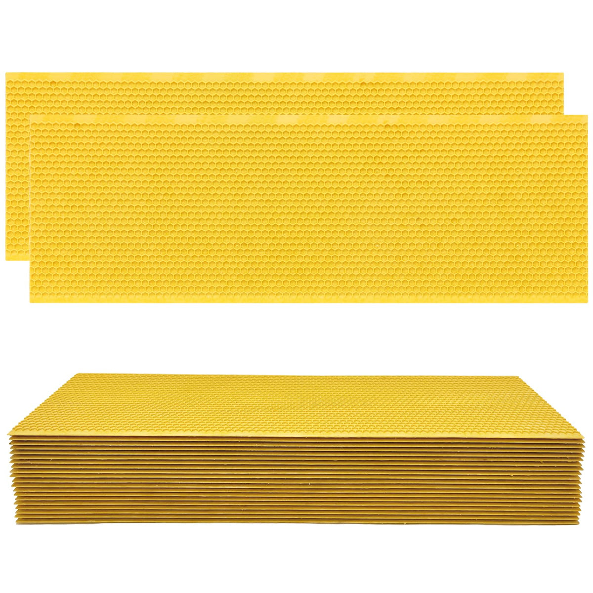 NUOMIC front view of 20-pack medium foundation sheets showing value pack benefit