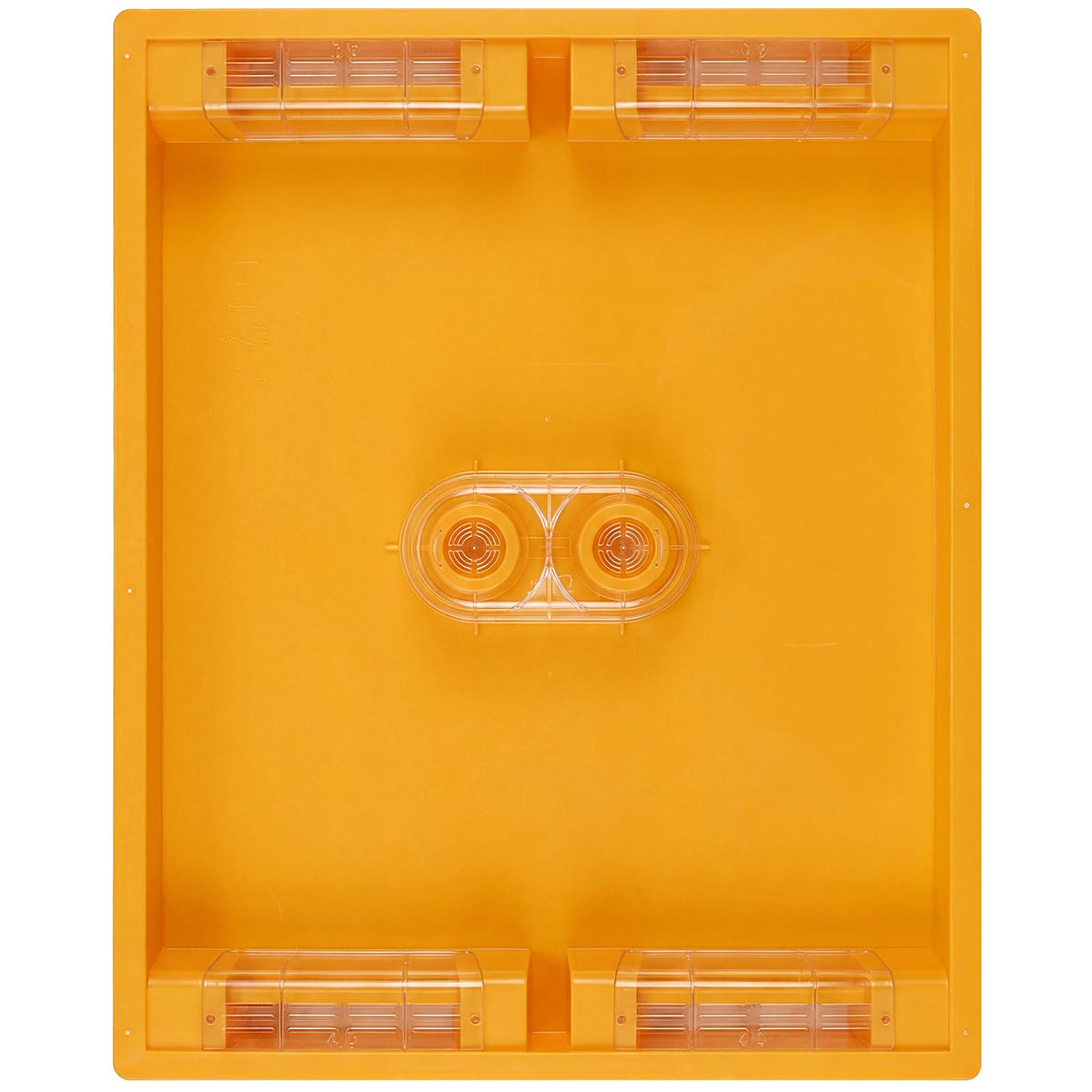 NUOMIC front view on hive showing fit and easy placement benefit