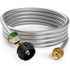 NUPICK front connector and gauge showing secure attachment and safety