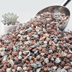 NUPICK front packaging showing 20lb bag and mixed lava rocks benefit decor