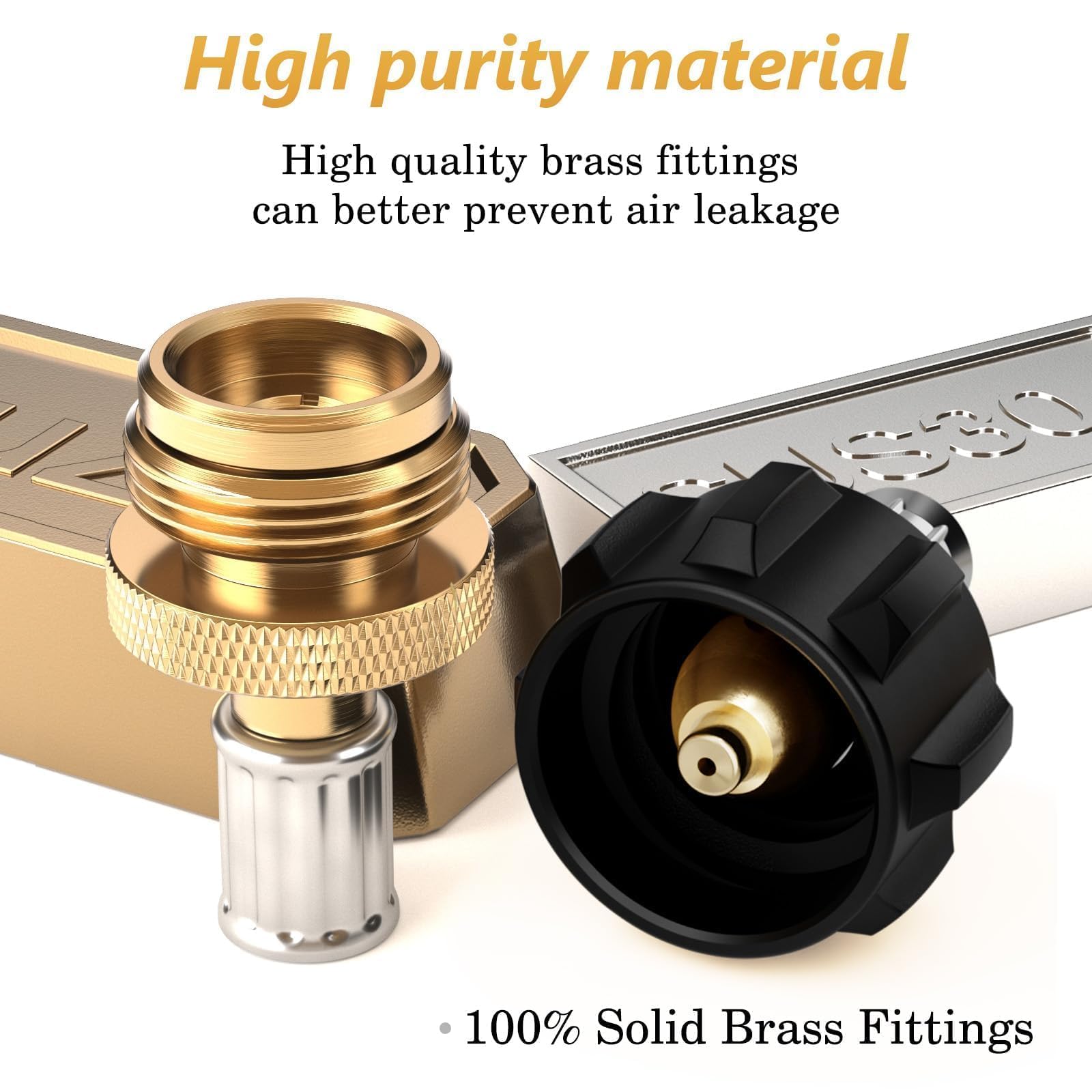 NUPICK stainless steel braid detail highlighting durable, abrasion-resistant design