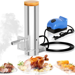 NURATIT front view of smoke generator showing compact design and benefits