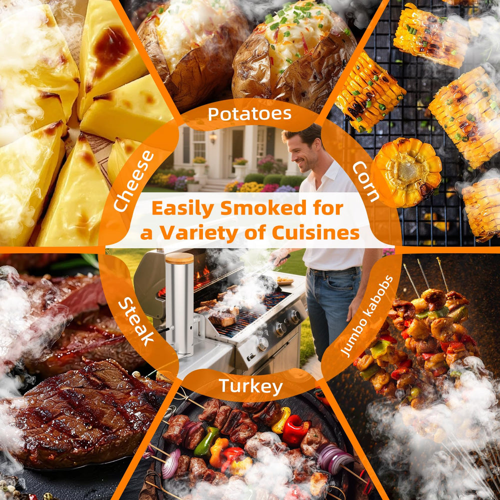 NURATIT smoked steak and cheese platter showing enhanced flavor results