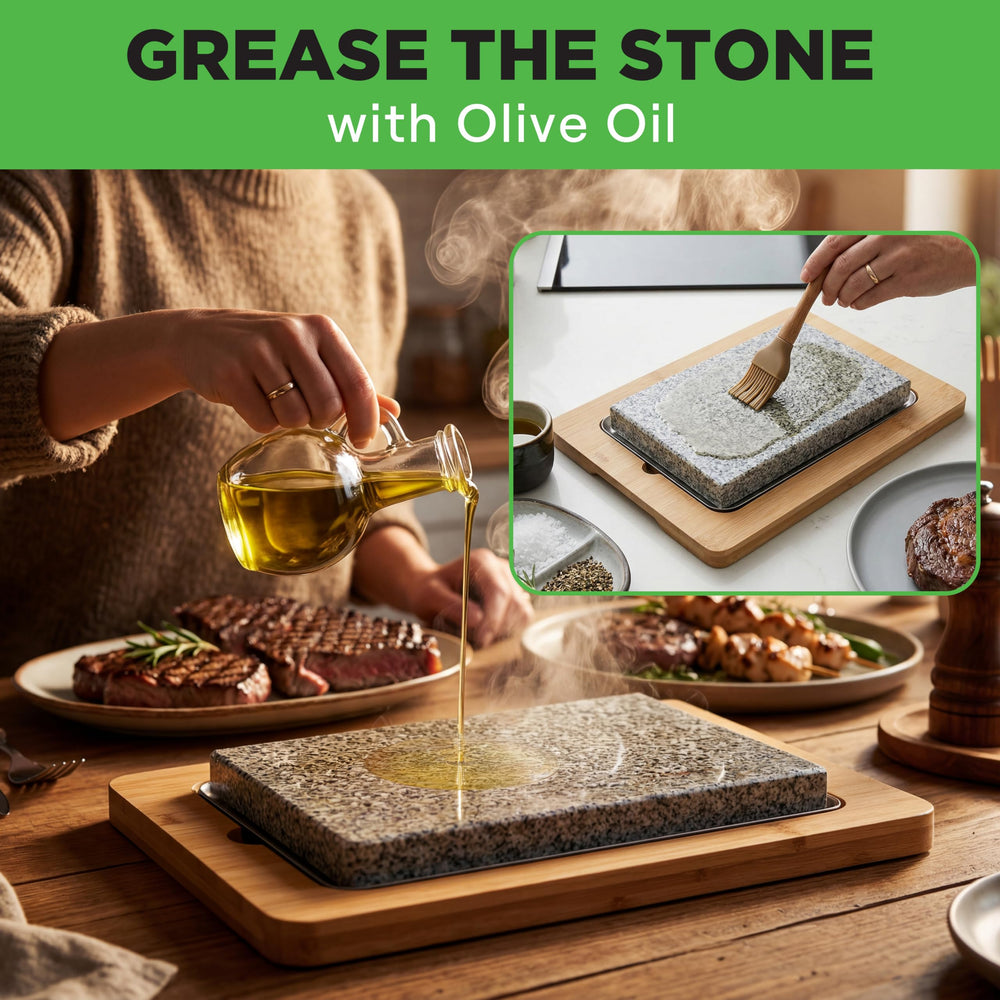 NutriChef grill size comparison beside dinner plate showing compact footprint benefit