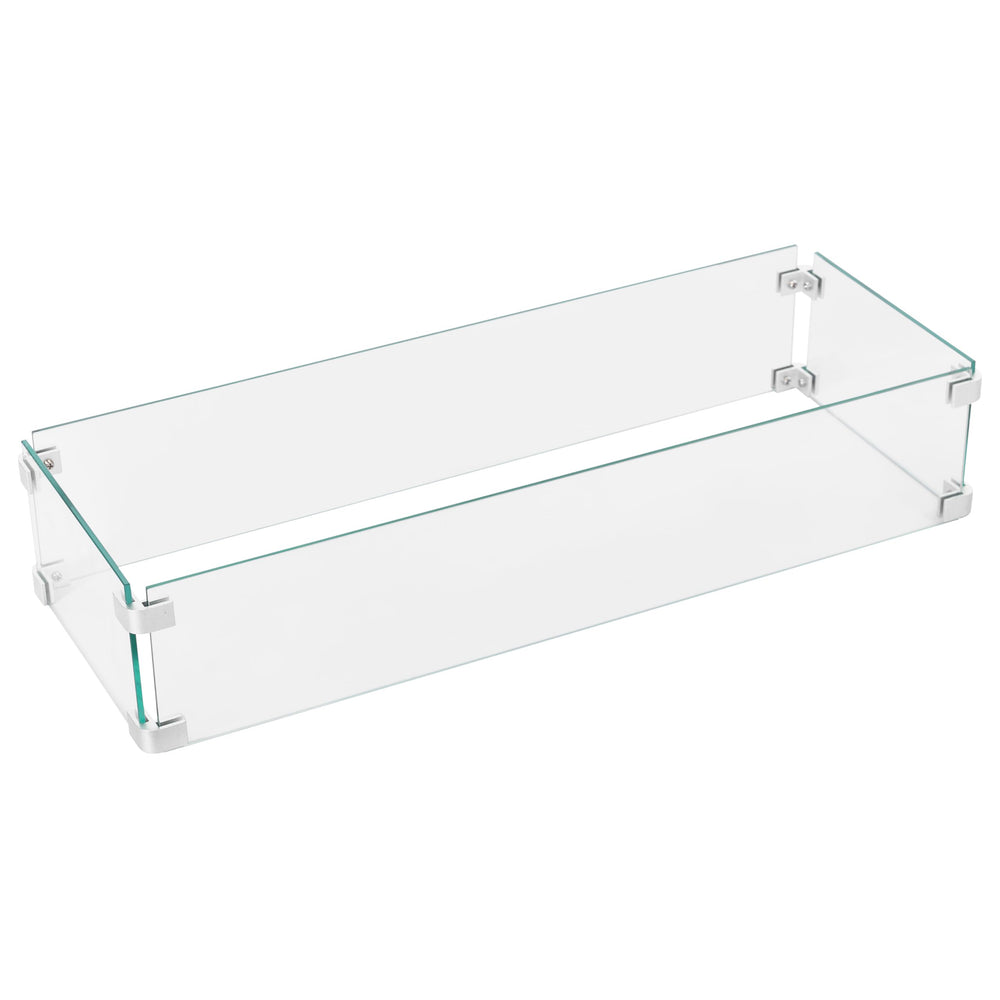NUU GARDEN front packaging and glass panel showing clear view benefit