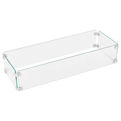 NUU GARDEN front packaging and glass panel showing clear view benefit