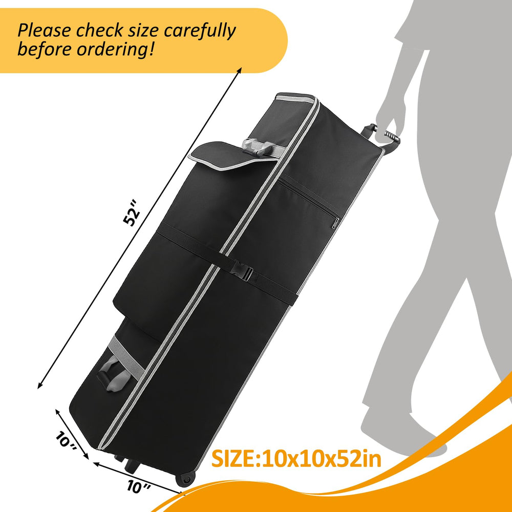 NVAAV top pull handle rubber grip for comfortable rolling and improved control