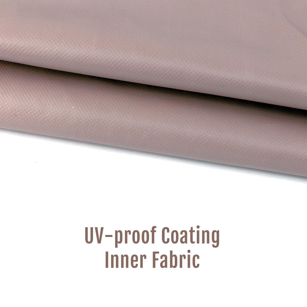 NXIEBFEK size comparison showing L cover dimensions on seat