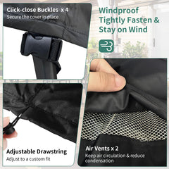 NYFITY seam and taped detail highlighting leak-proof construction and durability