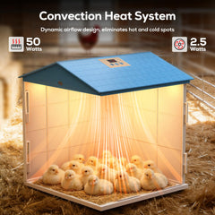 NyPots LED light illumination showing soft visibility benefit during checks