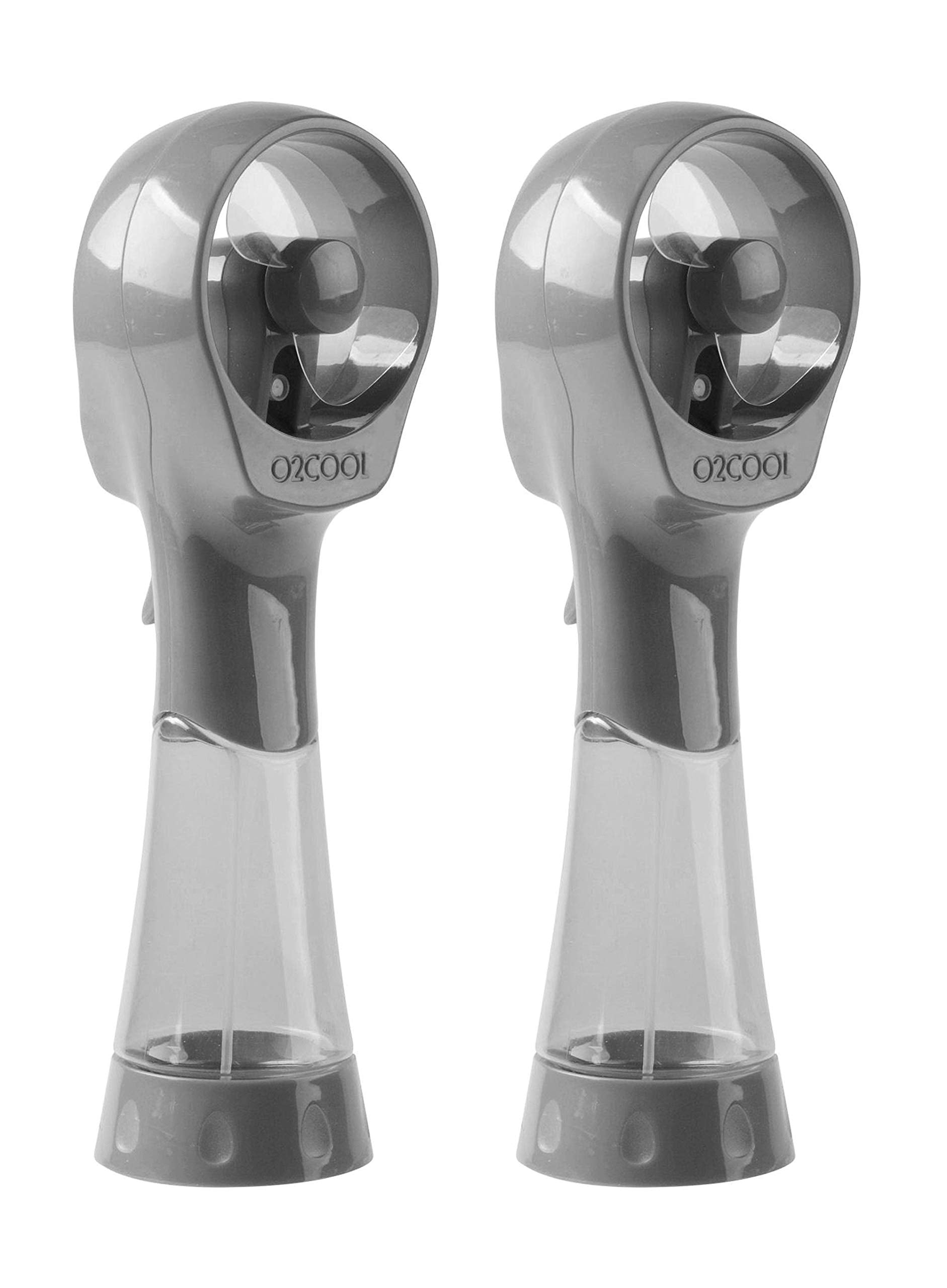 O2COOL fan front view showing compact cooling and easy grip
