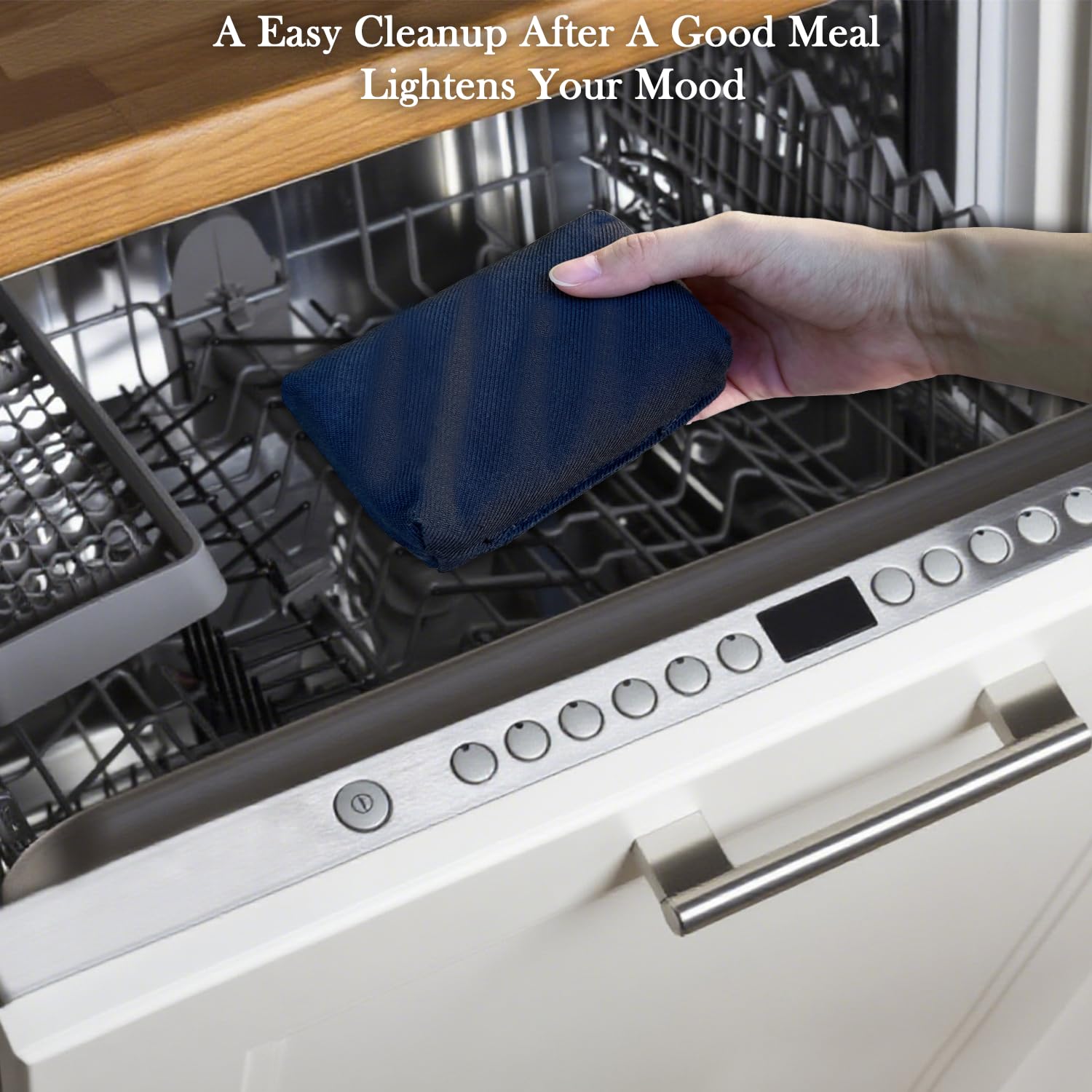 OATISLIFE cleaning a flat top griddle demonstrating steam cleaning effectiveness