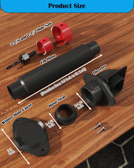 OAYAYONI close-up of flexible hose connection providing a secure water transfer