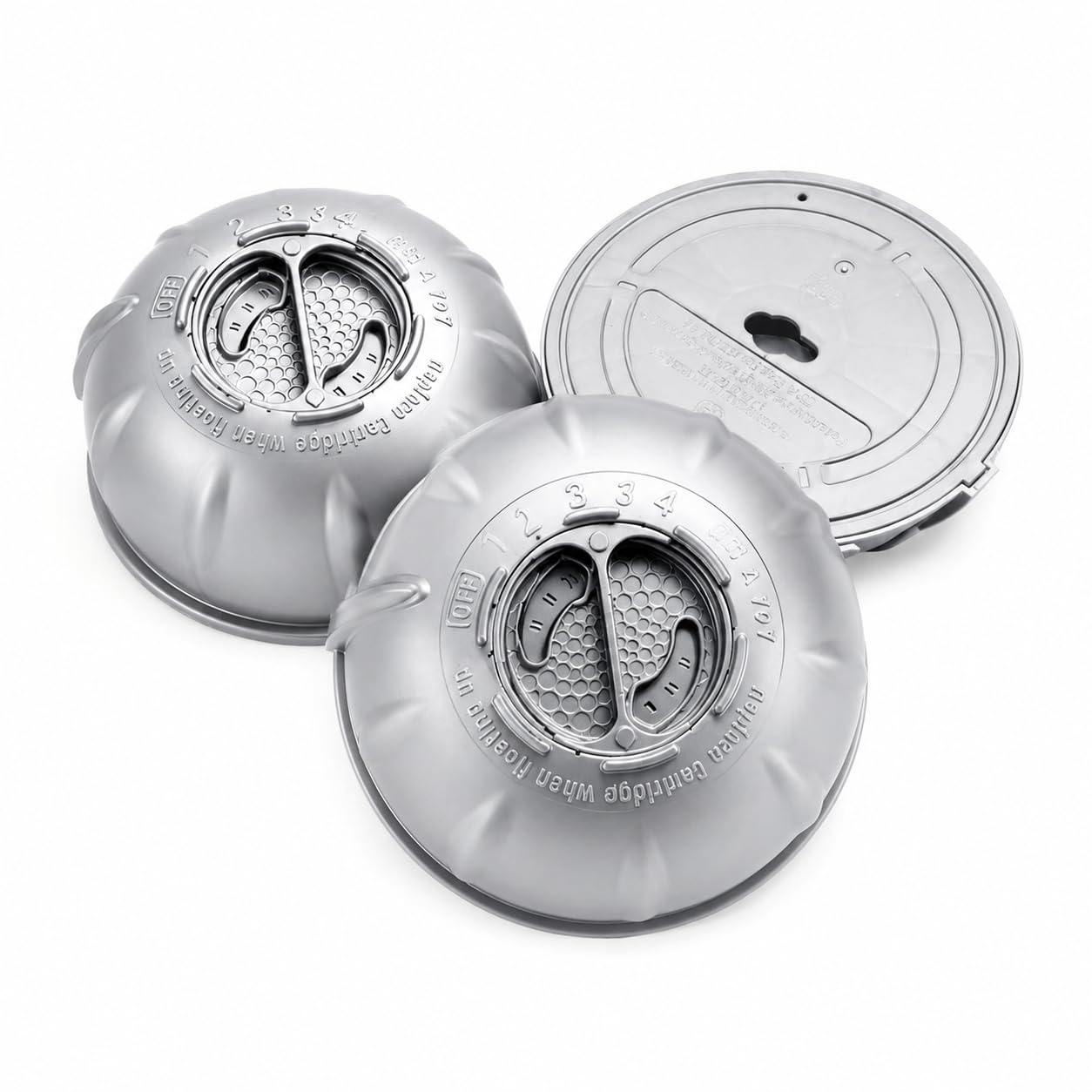 OBMAO front packaging showing three hot tub chlorine cartridges and clear purpose