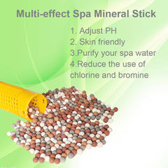 OBMAO close-up of mineral balls inside stick highlighting purification