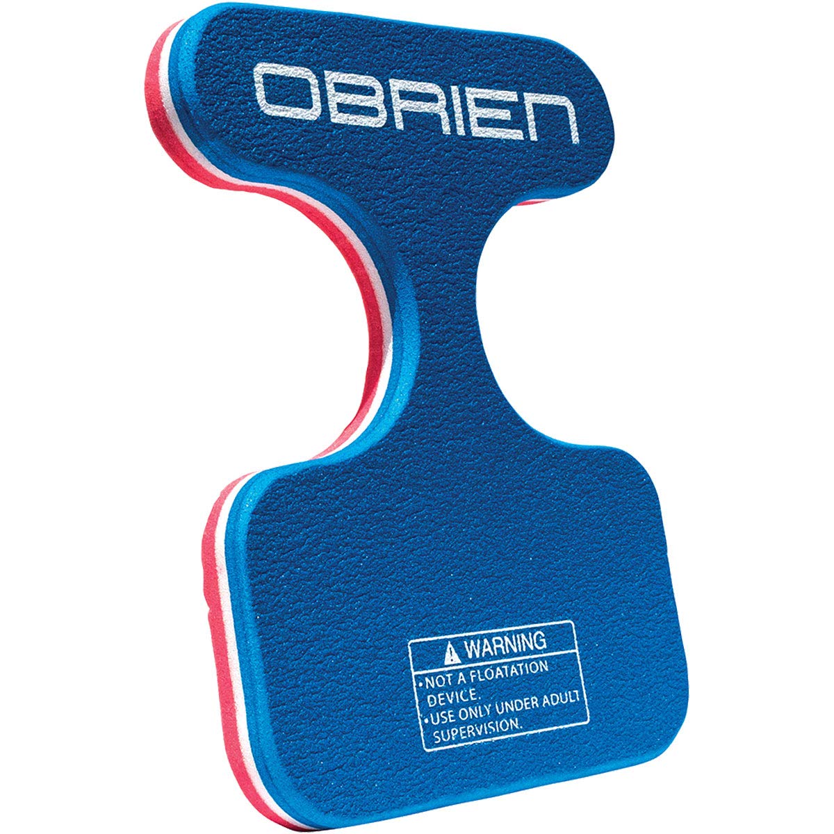 O'Brien front view of XL foam saddle showing size and stability benefit