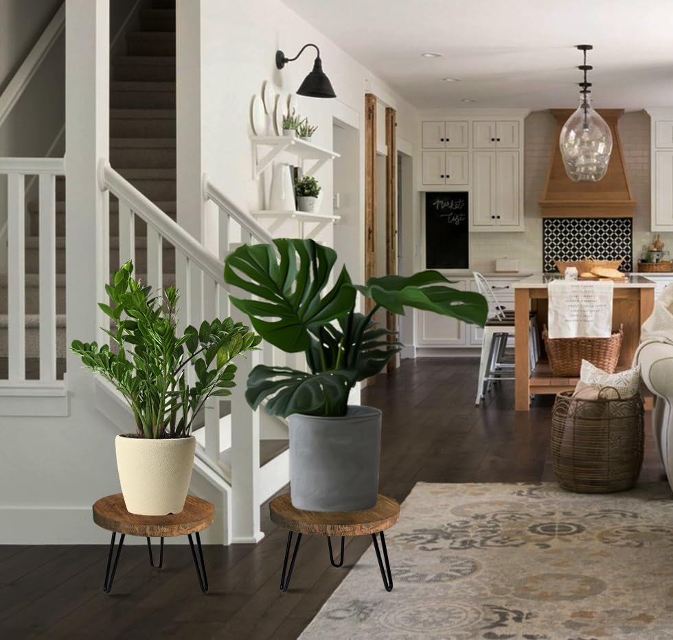 OBTAIN outdoor patio display with pots showing weather-ready design