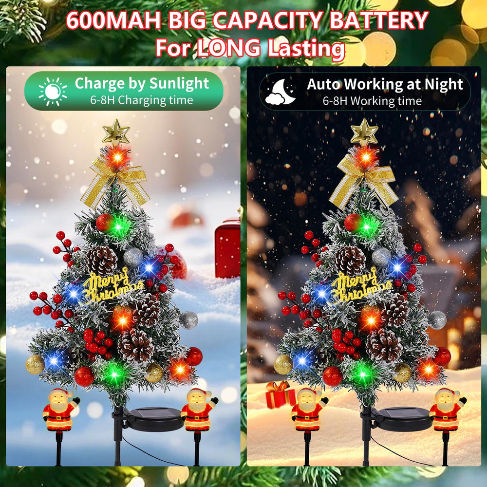 OceanWings solar panel and Santa lamp detail showing easy solar charging benefit