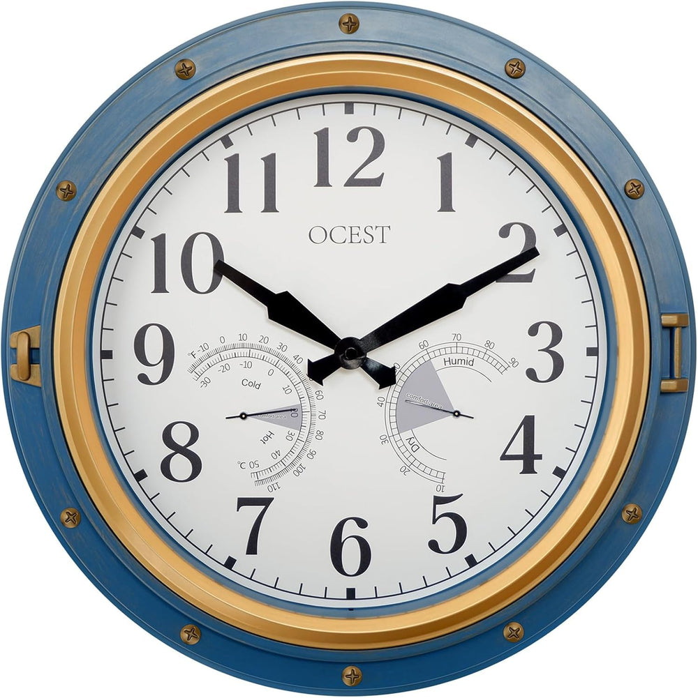 OCEST front face showing easy-read numerals and vintage charm