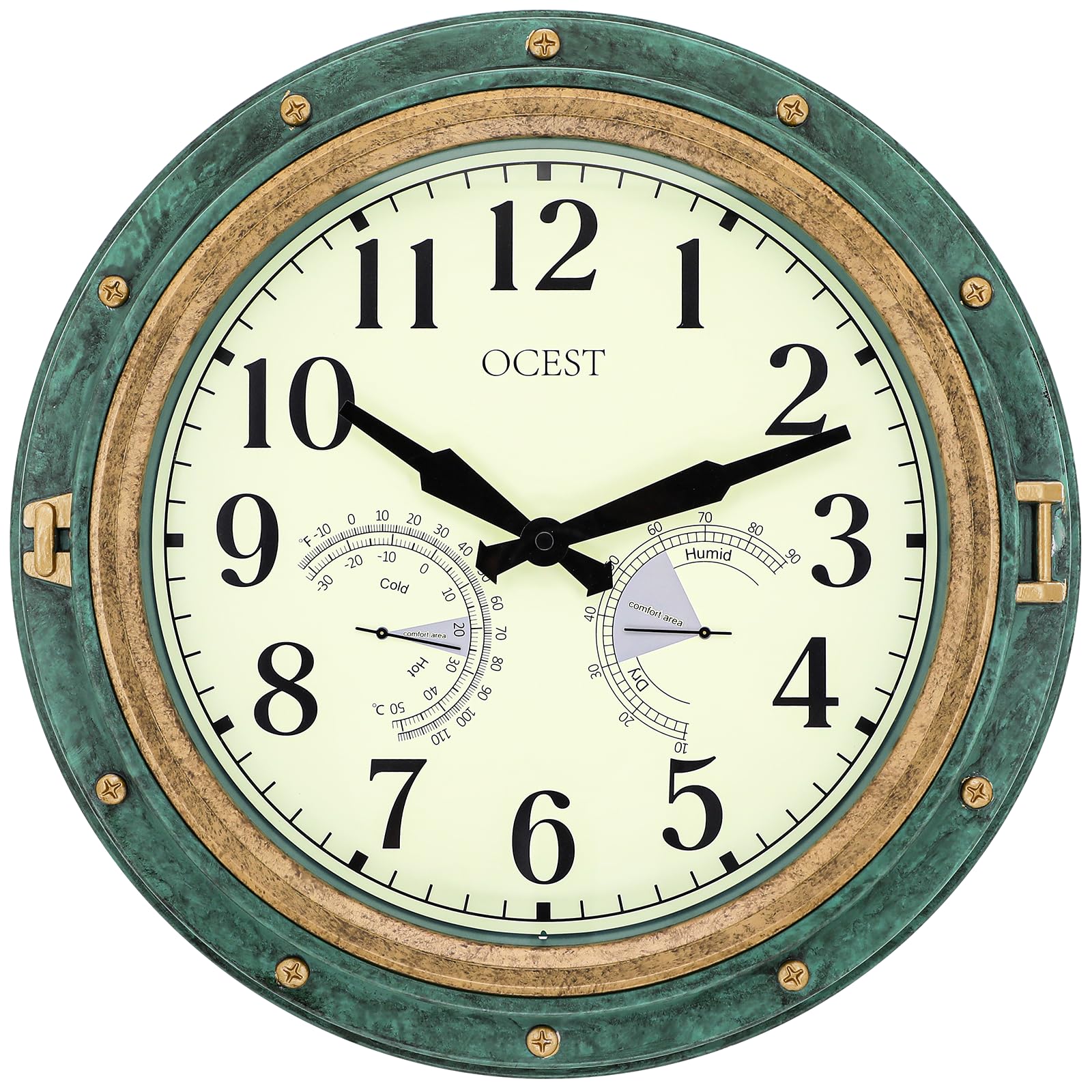 OCEST front view shows clear numerals and easy outdoor readability