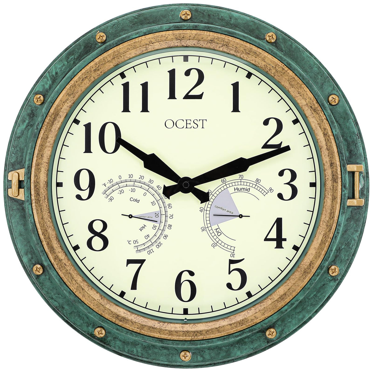 OCEST front view shows clear numerals and easy outdoor readability