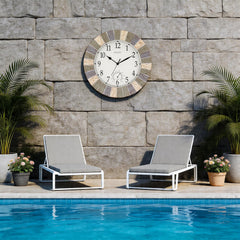 OCEST dial close-up featuring built-in thermometer for instant temperature reference