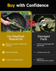 OCPTY spindle assembly detail highlighting durable construction and fitment