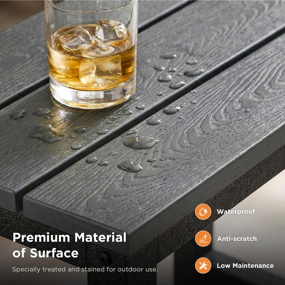 ODK metal base detail highlighting rust-resistant frame and durability