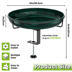 ODSNANIE detachable bowl detail highlighting shallow depth for easy cleaning