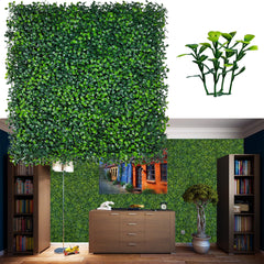 ODTORY front packaging showing 24 boxwood panels and included cable ties benefits quick setup