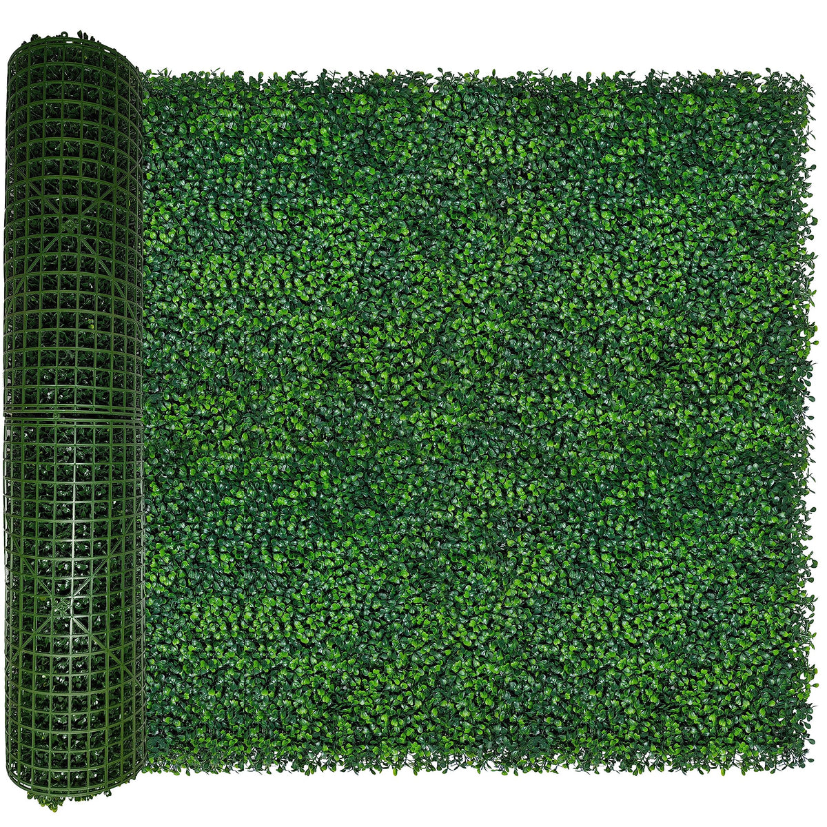 ODTORY panel front view showing dense gradient green leaves and immediate privacy benefit