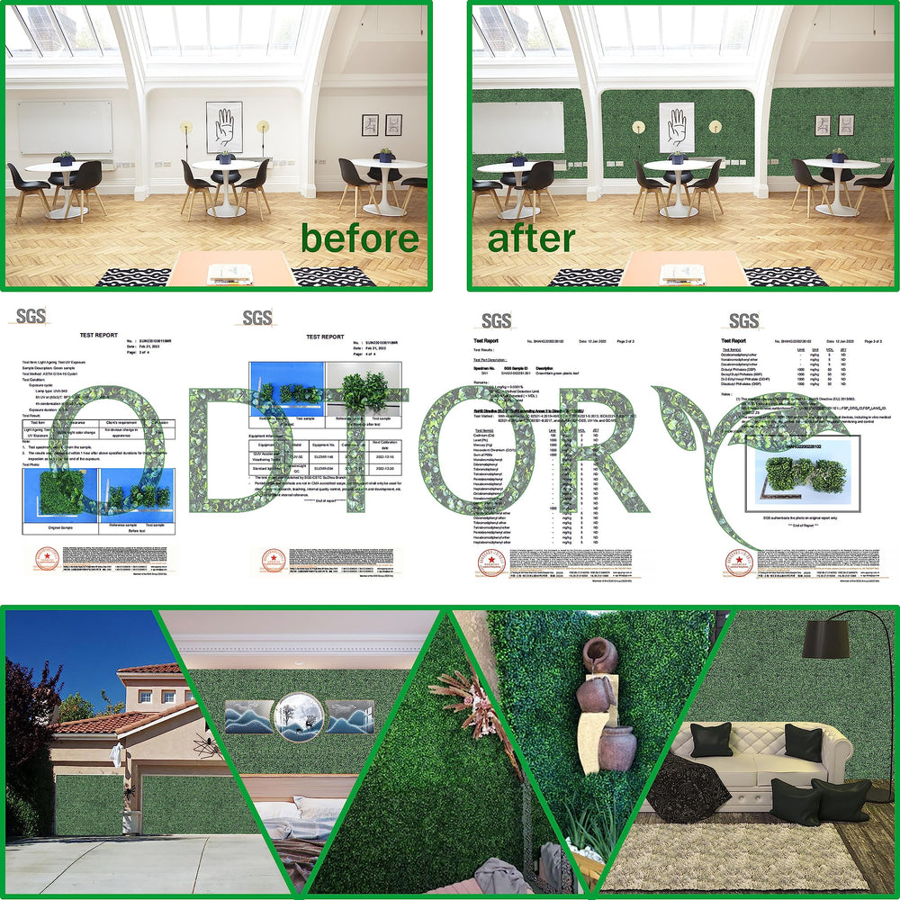 ODTORY product label and 50 cable ties included for fast, sturdy installation