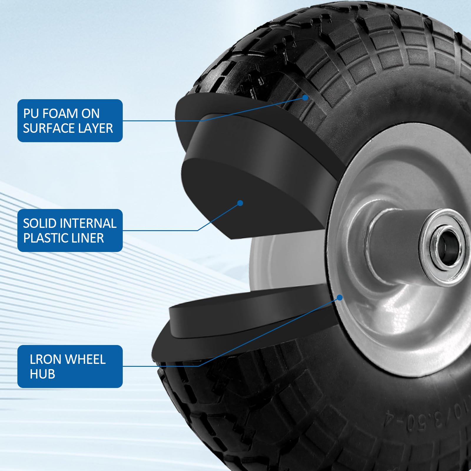 OEBYZWSL side profile displaying 10-inch diameter and 3.2-inch width for fit confirmation
