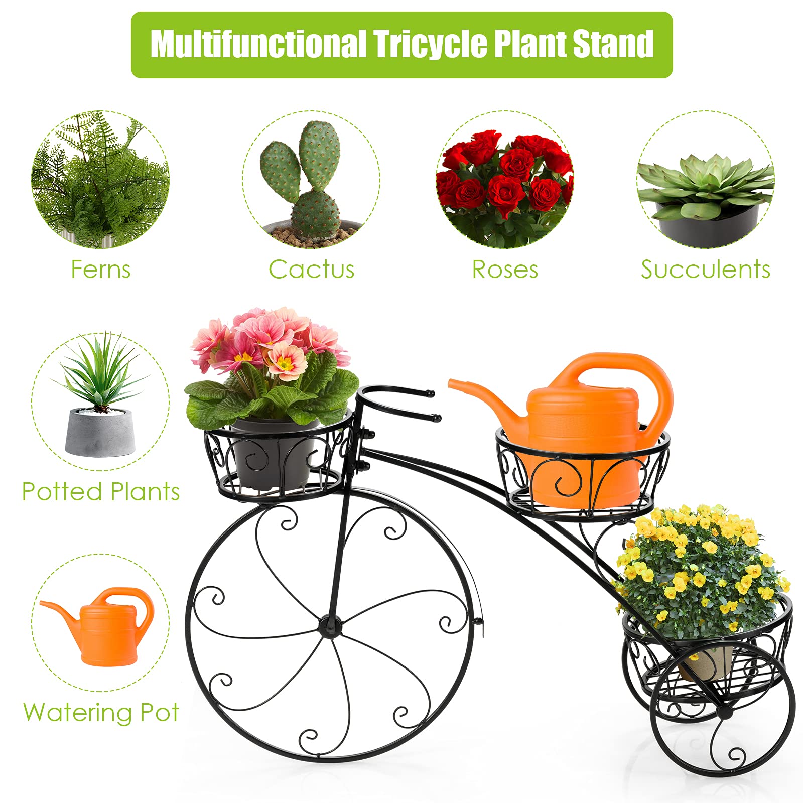 OFFICEJOY basket hollow design detail promoting drainage and better plant ventilation