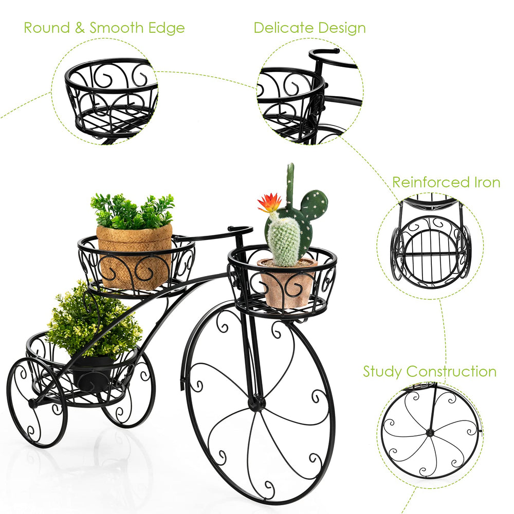 OFFICEJOY planter styled on a balcony illustrating compact display and curb appeal