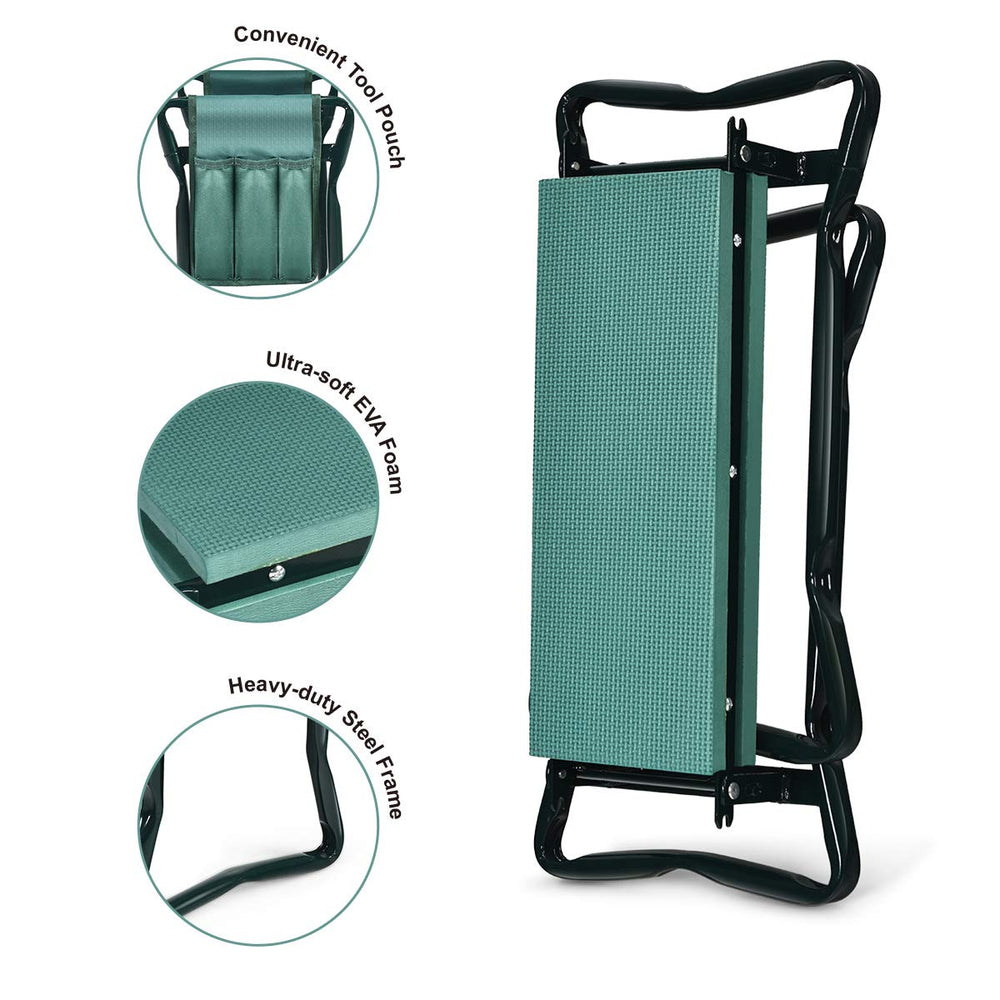 OFFICEJOY removable tools pouch attached storing pruners and gloves for convenience