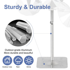 OFFO adjustable neck detail showing flexible mounting and angle benefit
