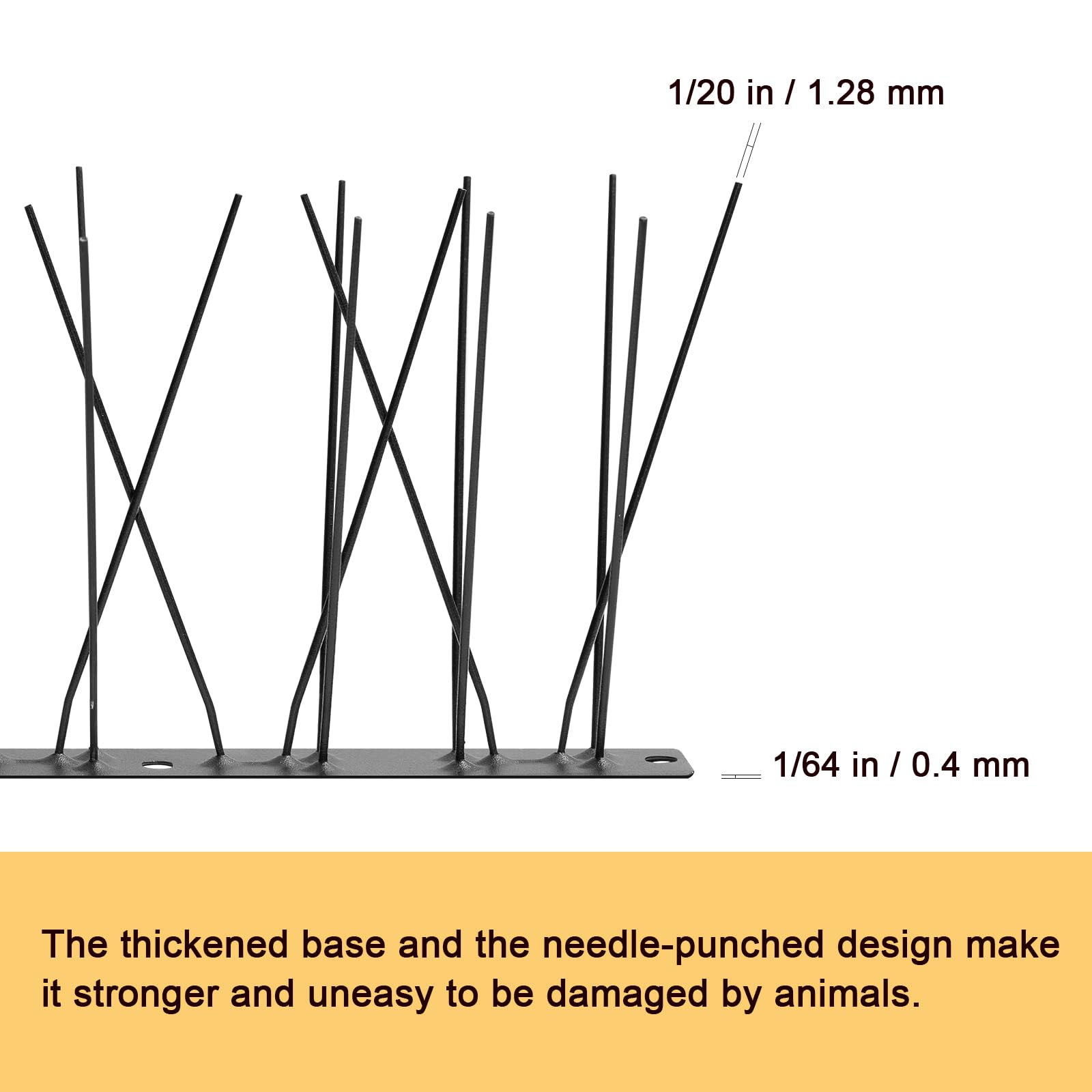 OFFO close-up of 304 stainless steel wires highlighting rust resistance