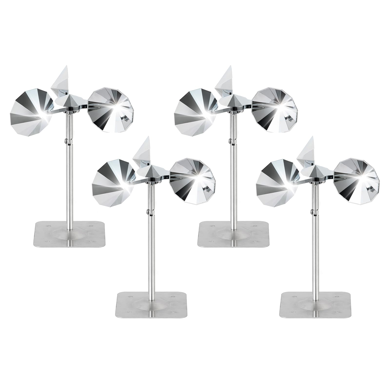 OFFO front view pack of 4 reflectors showing full product set and coverage