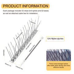 OFFO mounted in gutter reducing droppings and blockages