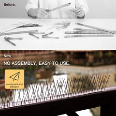 OFFO hand holding strip to show scale and easy handling benefit