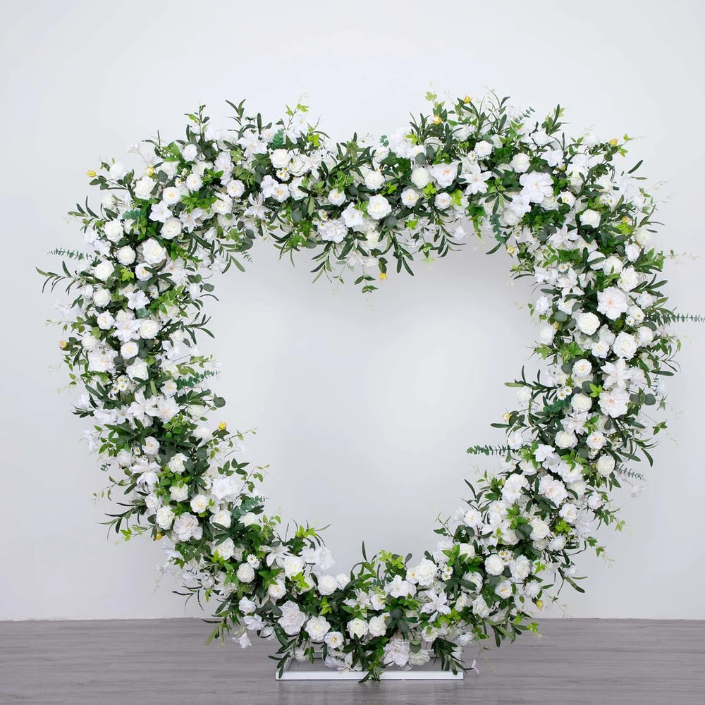 Oftest heart arch styled with balloons showcasing colorful photo-ready decoration benefit