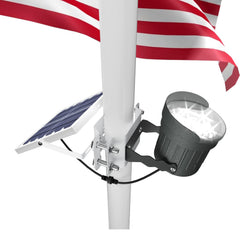 Ofuray front view showing LEDs and compact housing for bright illumination