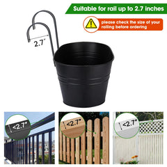 OGIMA hooks engaged on a wide 2.7-inch rail demonstrating secure fit and stability